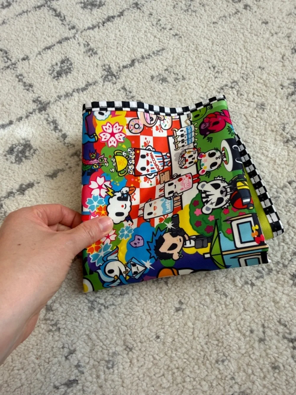 JuJuBe x Tokidoki Light Changing Pad Sushi Cars
